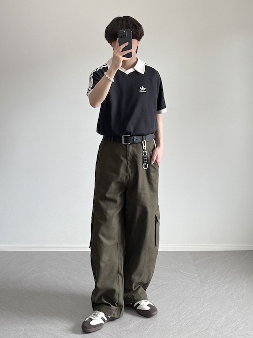 adidas（アディダス） ポロシャツ adidas WAFFLE SHORT SLEEVE POLO