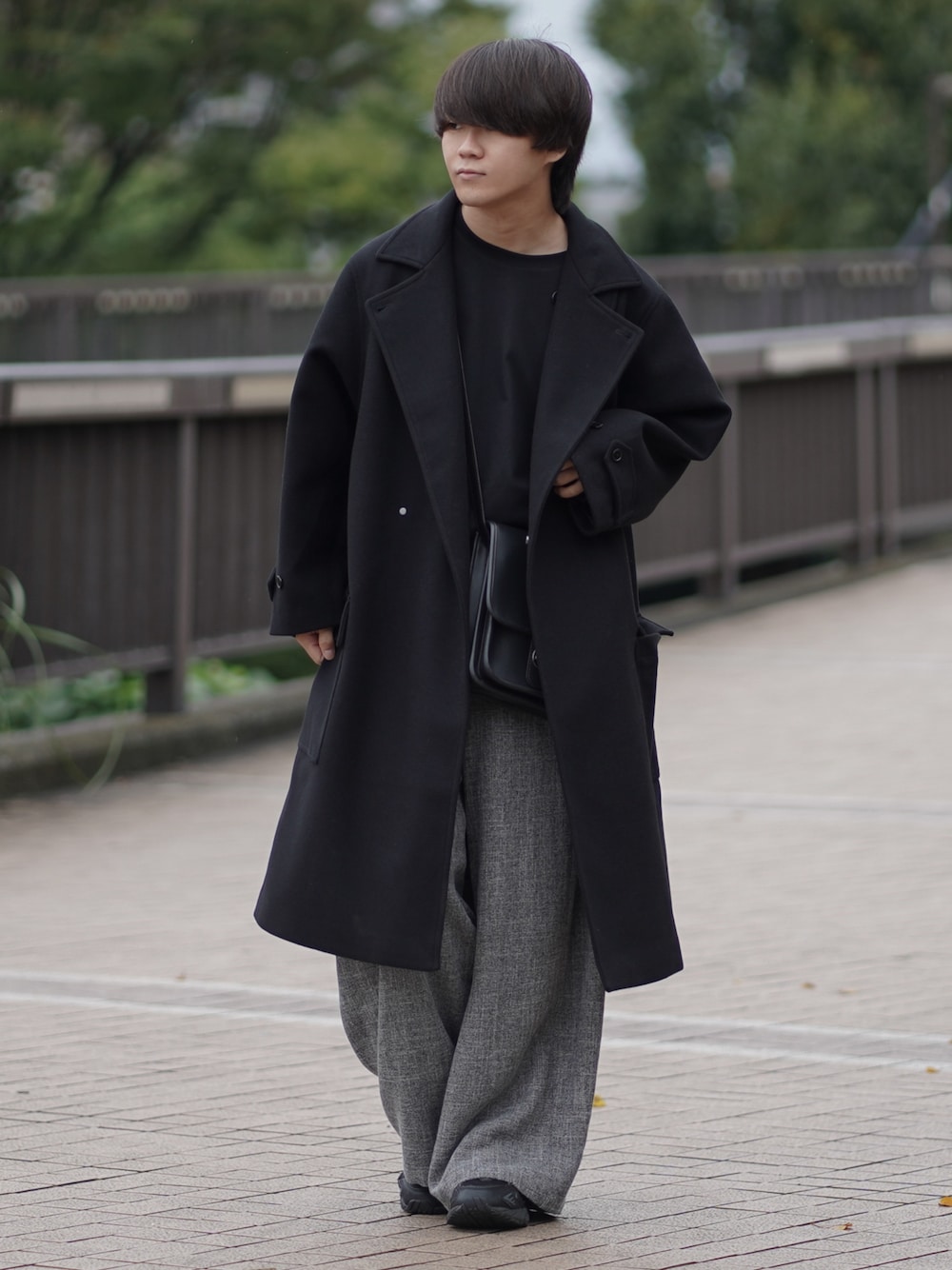 KATO 黒 コーデュロイ チェスターコート KATO 黒 コーデュロイ チェスターコート KATO 黒 コーデュロイ