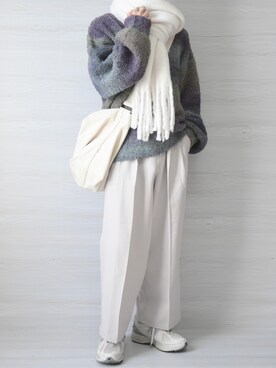 「sedacle（セダクル）のアイテム」を使った、れおさん（メンズ・161cm）の冬コーディネート