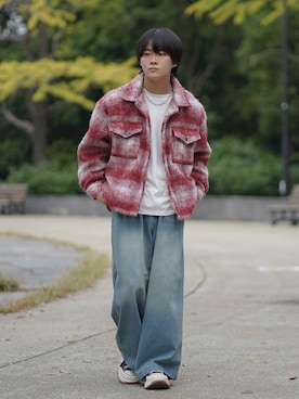 れおさん（メンズ・160cm）の冬コーディネート