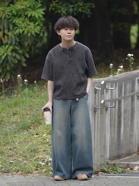 れおさん（メンズ・160cm・20代）の春コーディネート