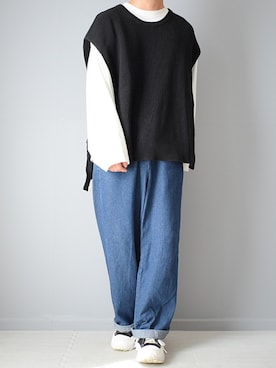 「melt.（メルト）のアイテム」を使った、れおさん（メンズ・161cm）の夏コーディネート