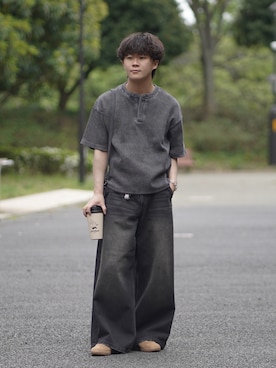 れおさん（メンズ・160cm・20代）の春コーディネート