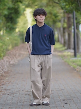 れおさん（メンズ・160cm）の春コーディネート