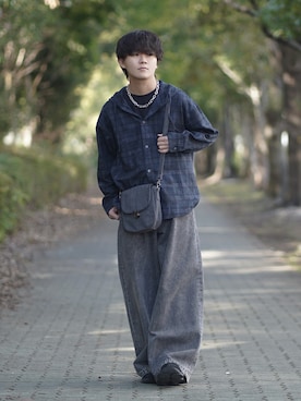 れおさん（メンズ・160cm）の春コーディネート