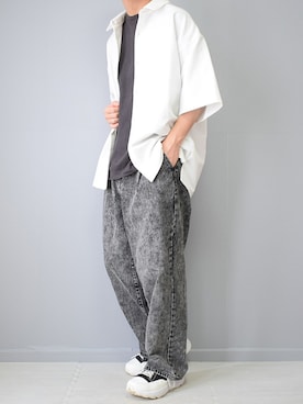 「melt.（メルト）のアイテム」を使った、れおさん（メンズ・161cm）の夏コーディネート