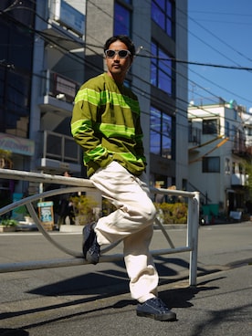 manastash_TERAさん（メンズ・176cm）の春コーディネート