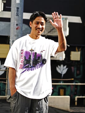 manastash_TERAさん（メンズ・176cm）の春コーディネート