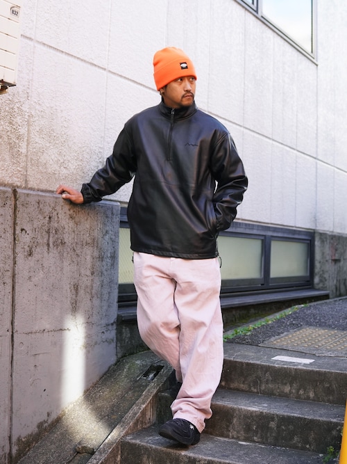 MANASTASH/マナスタッシュ/CHILLIWACK LEATHER PULLOVER/チリワック