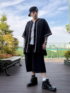 「AVALANCHE（アバランチェ）のアイテム」を使った、龍一 (The Loveless)®︎さん（メンズ・168cm）の夏コーディネート