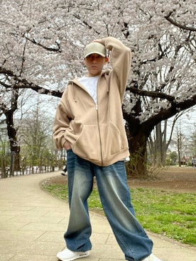 「FAD THREE（ファドスリー）のアイテム」を使った、龍一 (The Loveless)®︎さん（メンズ・168cm）の春コーディネート