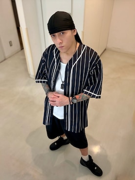 「Jordan（ジョーダン）のアイテム」を使った、龍一 (The Loveless)®︎さん（メンズ・168cm）の春コーディネート