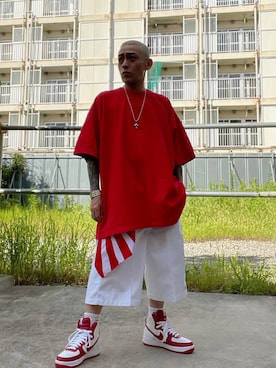 「Original.（オリジナル）のアイテム（アクセサリー）」を使った、龍一 (The Loveless)®︎さん（メンズ・168cm）の夏コーディネート