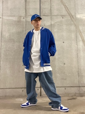 「PRO CLUB （プロクラブ）のアイテム（ジャケット/アウター）」を使った、龍一 (The Loveless)®︎さん（メンズ・168cm）の秋コーディネート