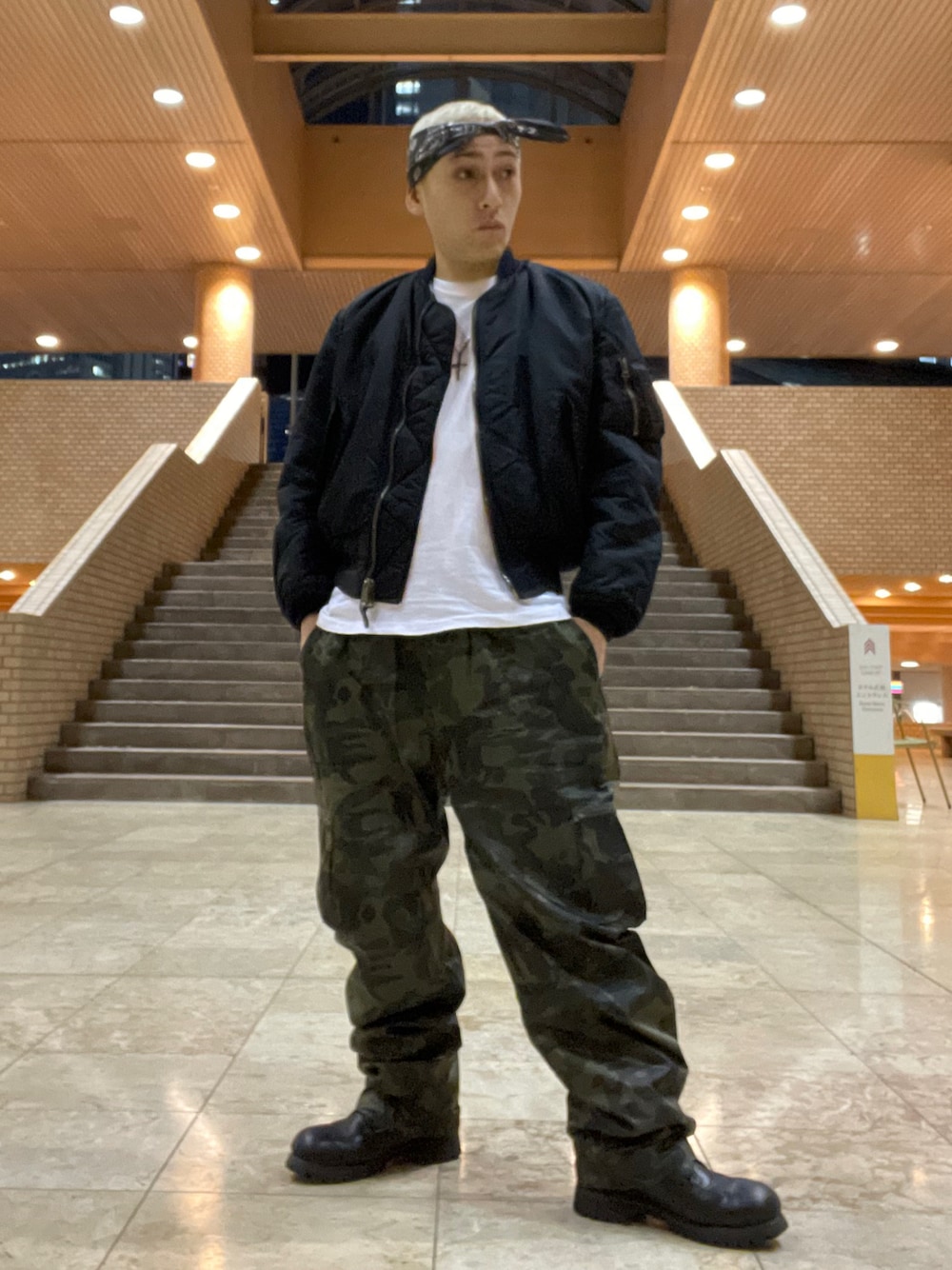 ma✚黒ブーツ