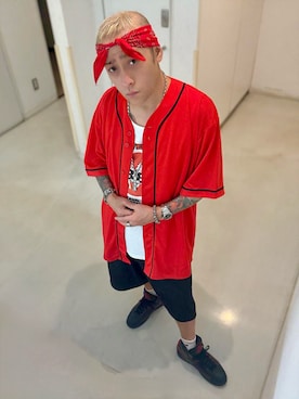 「アイテム（財布/小物）」を使った、龍一 (The Loveless)®︎さん（メンズ・168cm）の夏コーディネート