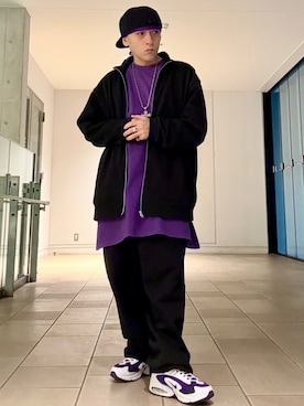 「アイテム（その他ヘアアクセサリー）」を使った、龍一 (The Loveless)®︎さん（メンズ・168cm）の秋コーディネート