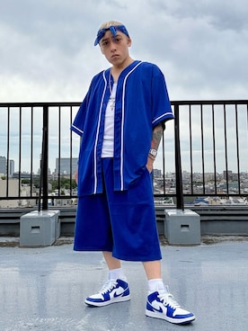 「HAV-A-HANK（ハバハンク ）のアイテム」を使った、龍一 (The Loveless)®︎さん（メンズ・168cm）の夏コーディネート