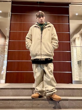 「アイテム（ヘアアクセサリー）」を使った、龍一 (The Loveless)®︎さん（メンズ・168cm）の冬コーディネート