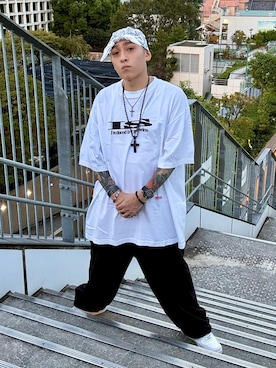 「AVALANCHE（アバランチェ）のアイテム」を使った、龍一 (The Loveless)®︎さん（メンズ・168cm）の秋コーディネート