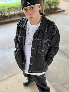 「AVALANCHE（アバランチェ）のアイテム」を使った、龍一 (The Loveless)®︎さん（メンズ・168cm）の夏コーディネート