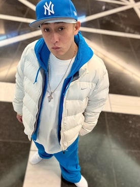 「アイテム（セットアップ）」を使った、龍一 (The Loveless)®︎さん（メンズ・168cm）の春コーディネート