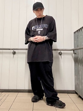 「アイテム（パンツ）」を使った、龍一 (The Loveless)®︎さん（メンズ・168cm）の秋コーディネート