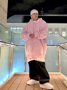 「アイテム（ヘアアクセサリー）」を使った、龍一 (The Loveless)®︎さん（メンズ・168cm）の秋コーディネート