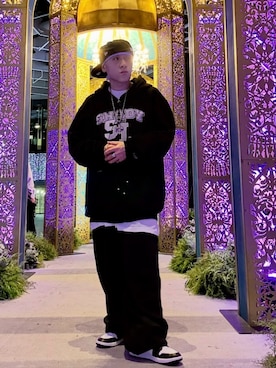 「NEW ERA（ニューエラ）のアイテム」を使った、龍一 (The Loveless)®︎さんのコーディネート