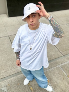 「AVALANCHE（アバランチェ）のアイテム」を使った、龍一 (The Loveless)®︎さん（メンズ・168cm）の夏コーディネート