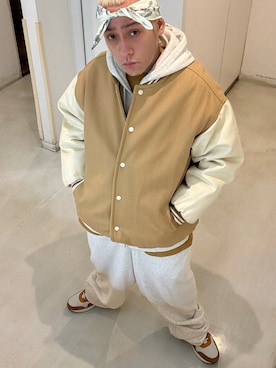 「アイテム（セットアップ）」を使った、龍一 (The Loveless)®︎さん（メンズ・168cm）の冬コーディネート