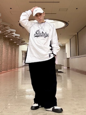 「AVALANCHE（アバランチェ）のアイテム」を使った、龍一 (The Loveless)®︎さん（メンズ・168cm）の夏コーディネート
