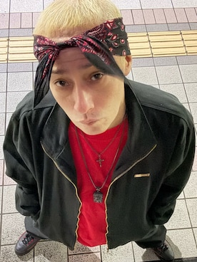 「アイテム（セットアップ）」を使った、龍一 (The Loveless)®︎さん（メンズ・168cm）の秋コーディネート