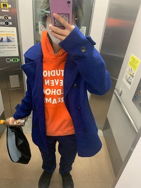 「STUDIO SEVEN（スタジオ セブン）のアイテム」を使った、Yuto_kgインスタフォローお願い！さん（メンズ・160cm）の冬コーディネート