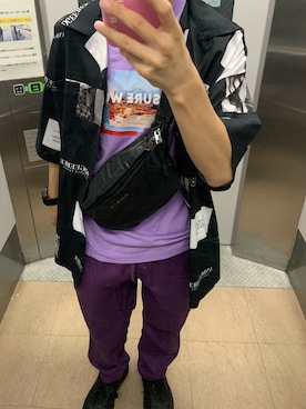 「ANDGEEBEE（アンジービー）のアイテム」を使った、Yuto_kgインスタフォローお願い！さん（メンズ・160cm）の夏コーディネート
