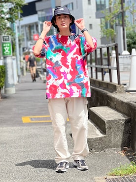 冨田 幸大さん（メンズ・171cm）の夏コーディネート