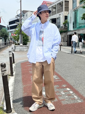 冨田 幸大さん（メンズ・171cm）の春コーディネート