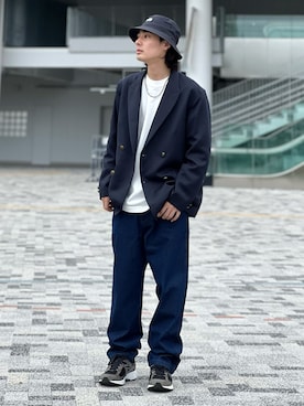 冨田 幸大さん（メンズ・171cm）の秋コーディネート