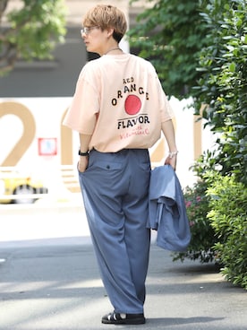 冨田 幸大さん（メンズ・171cm）の夏コーディネート