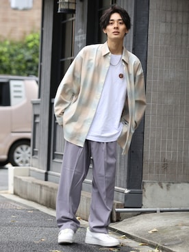 冨田 幸大さん（メンズ・171cm）の秋コーディネート