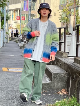 冨田 幸大さん（メンズ・171cm）の秋コーディネート