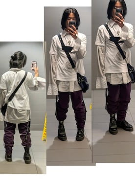 「アイテム（シューズ）」を使った、fox.in.the.hen.houseさん（メンズ・175cm）の冬コーディネート