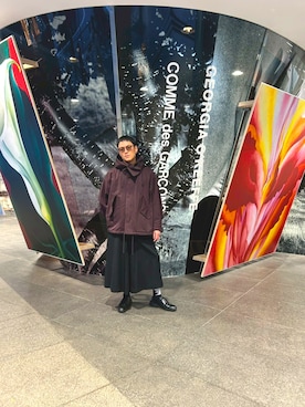 「アイテム（マウンテンパーカー）」を使った、morrowさん（メンズ・178cm）の冬コーディネート