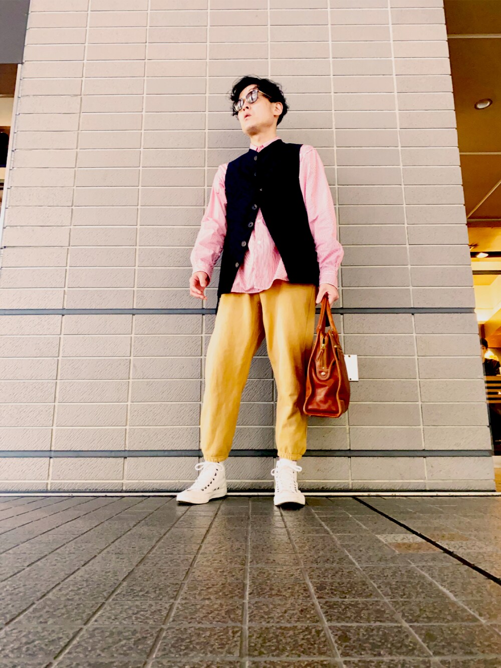 Vivienne Westwoodのベスト（ブルー系）を使った人気ファッション