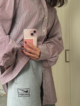 「NIKE（ナイキ）のアイテム（パンツ）」を使った、mahoさん（レディース・165cm）の春コーディネート