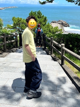 「POLO RALPH LAUREN（ポロ ラルフ ローレン）のアイテム（ポロシャツ）」を使った、fumimiさん（メンズ・163cm・30代）の夏コーディネート