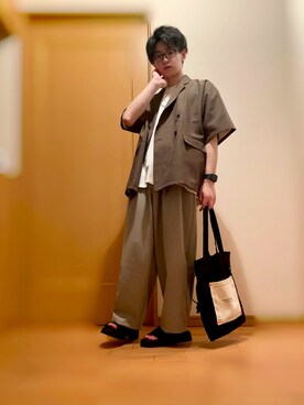 ふーみんさん(メンズ・165cm)の夏コーディネート