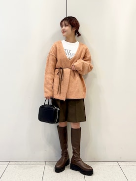 aoさん（レディース・158cm）の冬コーディネート