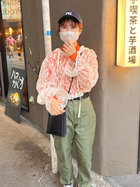 「カラータートル」｜aoさん（レディース・158cm）の秋コーディネート