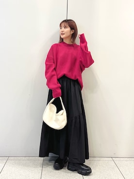 aoさん（レディース・158cm）の秋コーディネート